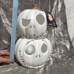 Nightmare before Christmas Pumpkin Stack with Stitch Design